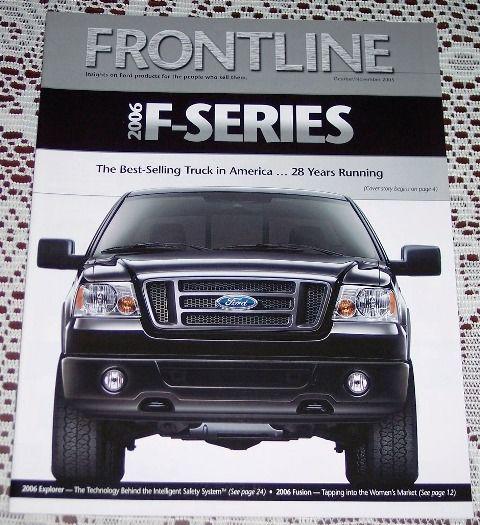 2006 ford f150 & super duty best selling for 28 years dealer literature brochure