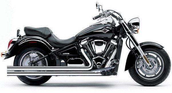 Cobra exhaust speedster longs chrome kawasaki vulcan 2000  classic  2006-2009