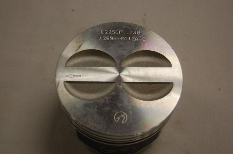 Speed pro chevy 350 forged flat top pistons l2256f 