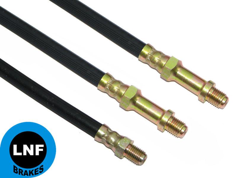 63 64 oldsmobile super dynamic 88, 98 holiday, jetstar - brake hose set x3
