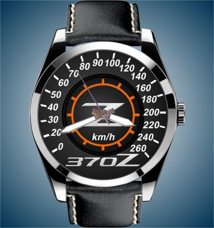 A 370z nissan 2009 2010 2011 2012 260 km/h speedometer meter auto leather watch