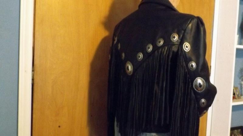 Gypsy leather womens motorcycle jacket, US $300.00, image 2