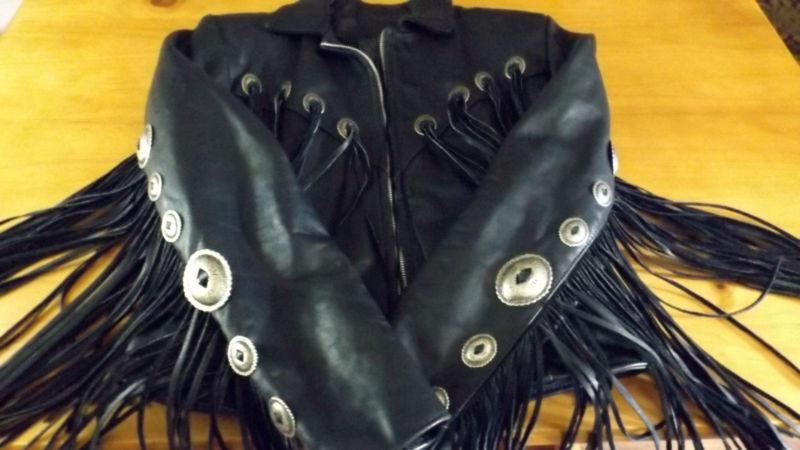 Gypsy leather womens motorcycle jacket, US $300.00, image 8