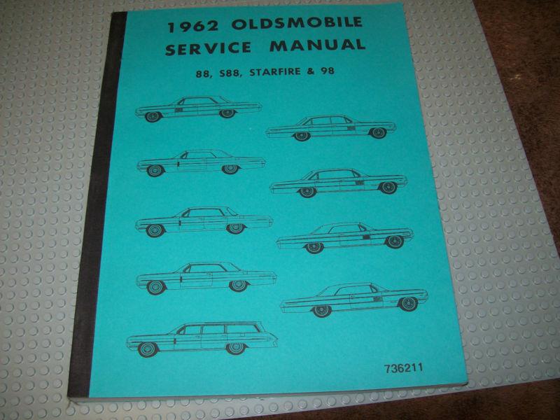 Sell 1962 Oldsmobile 88 ,S88, Starfire , 98 service Manual MINT