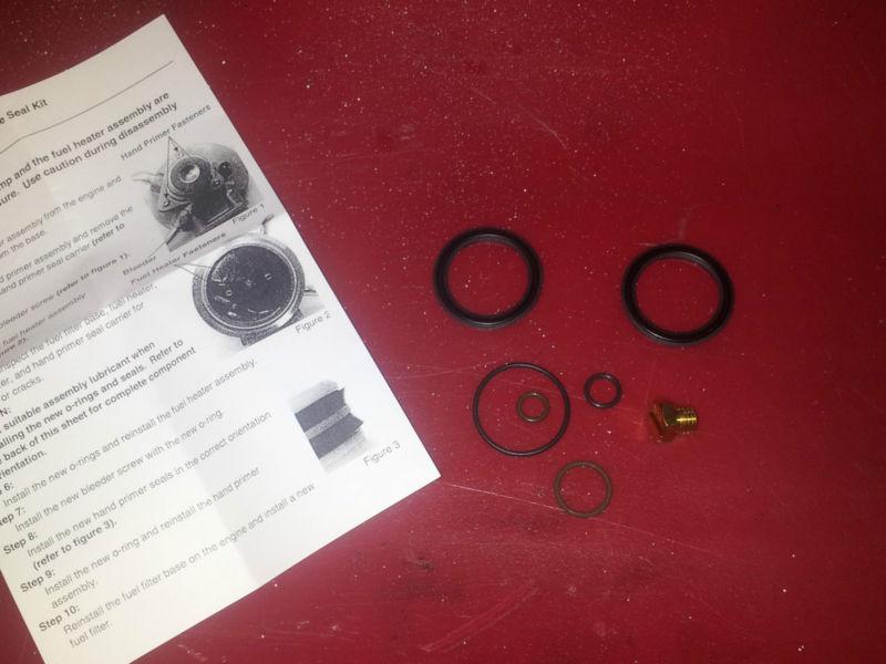 Sell 20012010 GM DURAMAX FUEL FILTER BASE / HAND PRIMER HOUSING SEAL