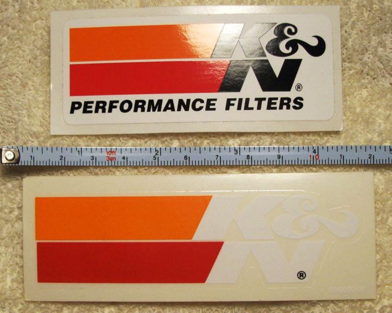  k&n performance filters   racing stickers - decals  