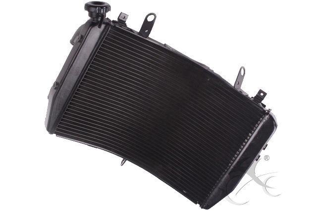 Aluminum replacement radiator cooling assembly for yamaha  yzf r1 07-08 black