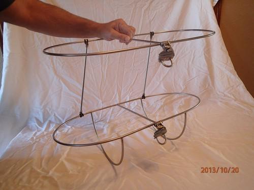 Double fender rack - stainless steel