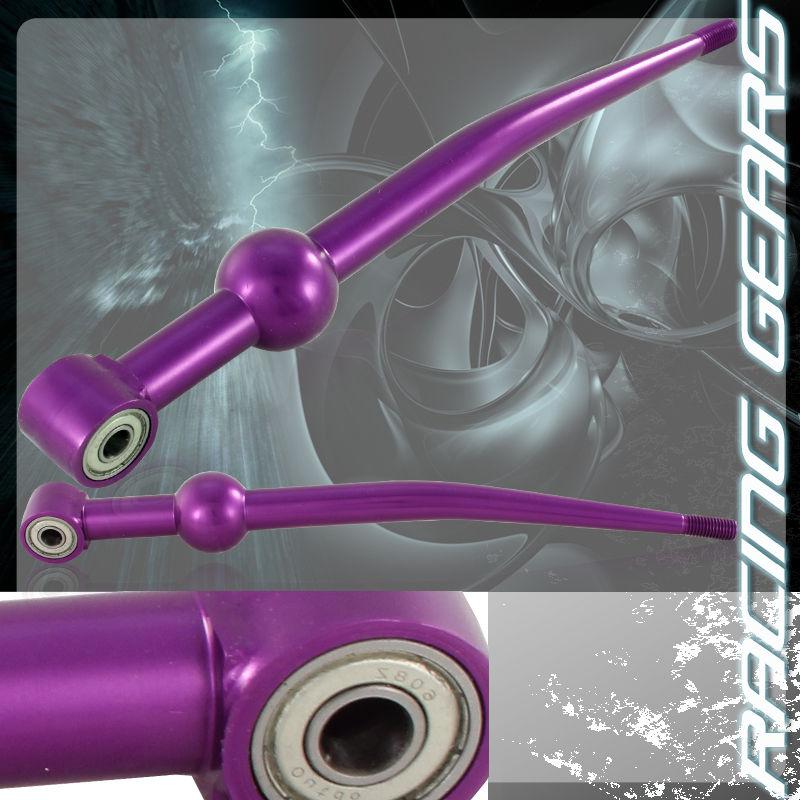 Honda civic crx del sol acura integra jdm purple single bend short throw shifter