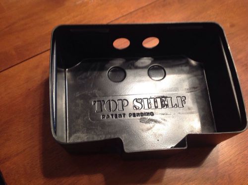 Hardbagger universal top shelf saddlebag lid organizer for 2004-2013 harley