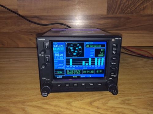 Garmin gns-530 ifr color gps nav/com ( w/8130-3 &amp; new memory battery )