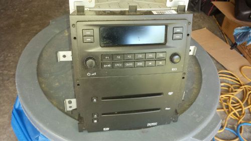 2007 cadillac escalade factory oem radio 6 cd &amp; dvd player　