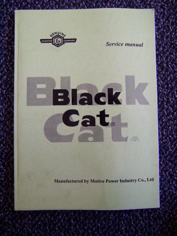 Genuine scooter company black cat factory service manual