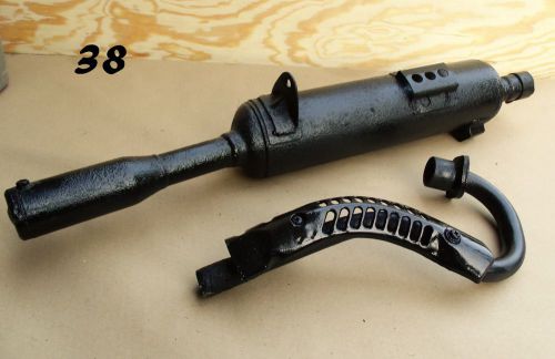 Exhaust muffler header 1980-86 185s 200 185 s 200s atc honda 3 wheeler three atv