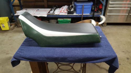 Banshee seat with leather looking trim