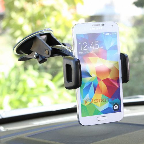 Windshield suction cup phone mount for motorola moto x g swivel  jj