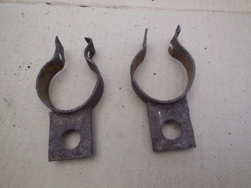 Porsche 356 rear axle brake line brackets
