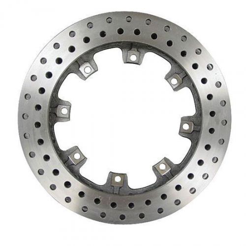 Afco 9850-6120 straight vane brake rotor, drilled, 11.75 x 1.25 inch