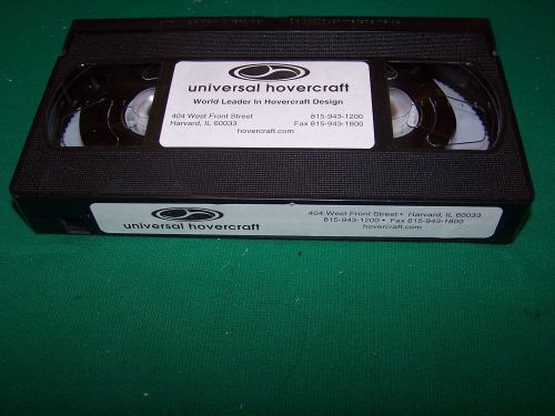 Universal hovercraft vhs tape