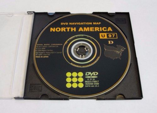 New 2010 2011 2012 2013 toyota navigation 2016 map update dvd gen 6 ver 15.1 u97