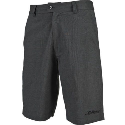 Fly racing mulligan casual shorts charcoal plaid