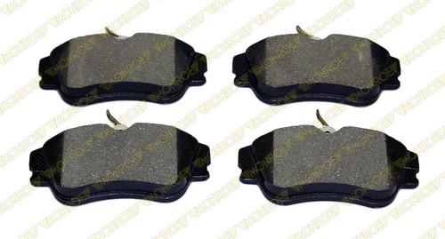 Monroe dx638 brake pad or shoe, front-monroe dynamics brake pad