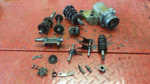Kawasaki bayou klf 220 atv > transmission + shift drum + bevel gear / output