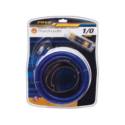 0 gauge amplifier wiring kit planet audio pak0 amplifier kit