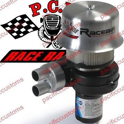 Pci race air tall heavy duty 150cfm dual helmet fresh air system offroad racing