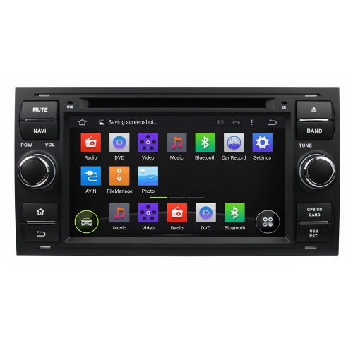 Android 5.1 car dvd for ford focus galaxy fiesta with gps quad core