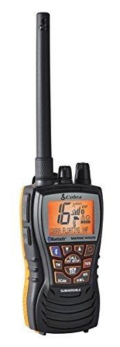 Cobra mrhh500fltbt floating vhf radio with bluetooth wireless technology and