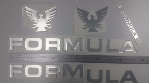 Formula boat emblem 23" stickers set - adesivi barca - pegatinas barcos