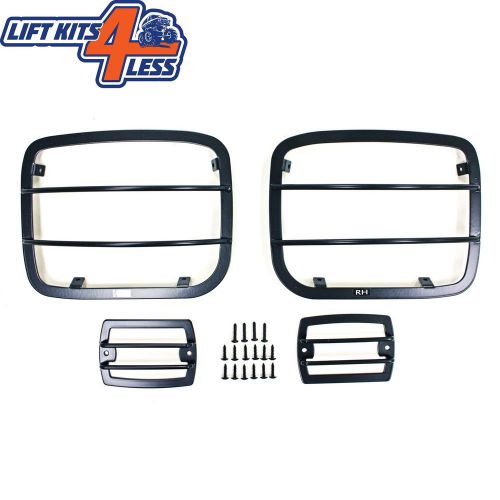 Smittybilt 5659 euro headlight guard fits 87-95 wrangler (yj)