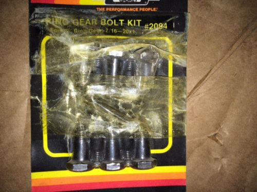 New ford 9 inch ring gear bolt kit but package open and missing one bolt