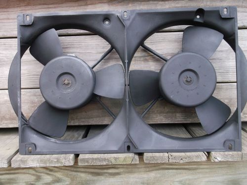 Used porsche 944 3-blade cooling fans with shroud