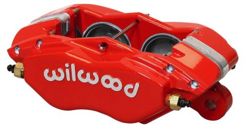 New wilwood forged dynalite-m brake caliper,red, 1&#034; rotors,1.75&#034; pistons,racing