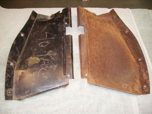 1940  packard  110-120 radiator side splashers.