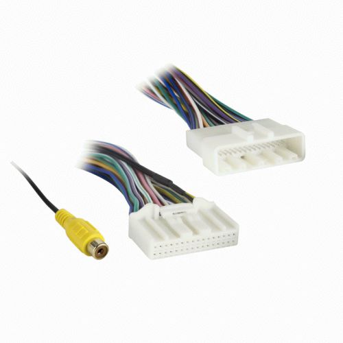 Axxess ax-nis-addcam1 fits nissan 4.3" radio color backup camera wire harness