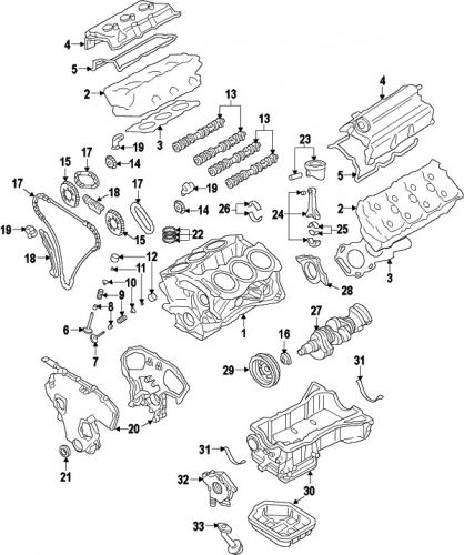 Nissan\infiniti 130289hp0a genuine oem timing chain