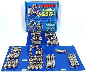 Arp engine &amp; accessory fastener kit 555-9502 ford 390 428 stainless 300
