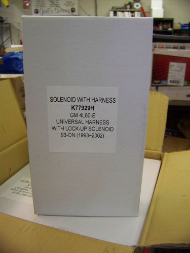 Solenoid with harness gm4l60e with lock-up solenoid 93-on universal # k77929h