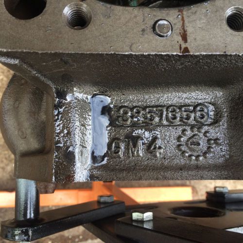 1965 chevrolet 409 block 3857656 casting number