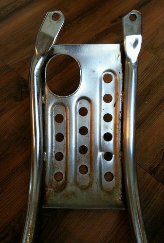 Honda st90 trail lower engine brush guard skid plate