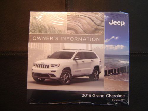 2015 jeep grand cherokee includes srt  owner&#039;s information dvd