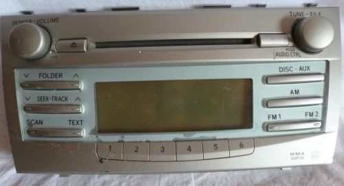 2007 2008 2009 toyota camry radio cd mp3 11832 control panel face replacement