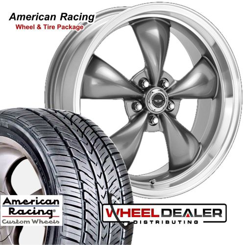 17x9" a.r torq thrust wheels &amp; tires chevy camaro ss rs z28 v6 lt1 ls1 1993-2002