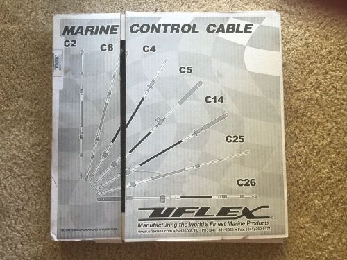 Control cable 18&#039; bulkhead 4300 type cc192 inboard jet drive uflex c23bcx18