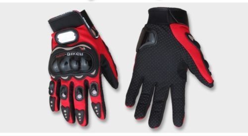 Quality outdoor polyester pro-biker gloves motorcycle motorbike racing sport