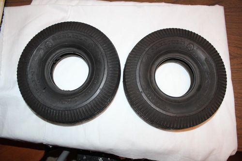 Vintage go kart mini bike  nos carlisle indian head sawtooth 4 inch tires