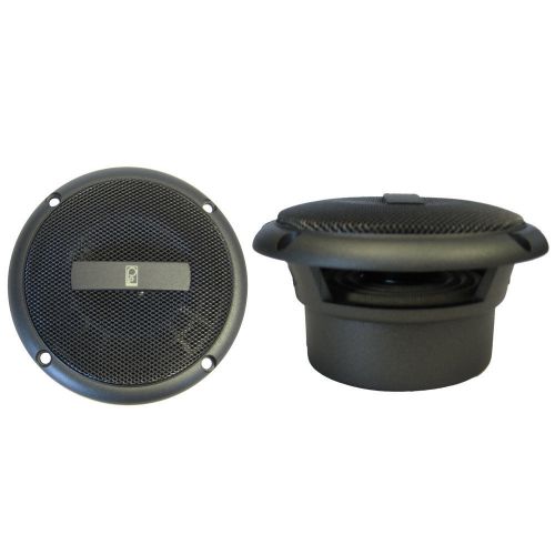 Polyplanar 3&#034; round flush-mount compnent speakers - (pair) gray model# ma3013g